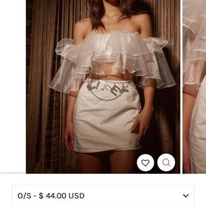 WIFEY SILVER LAYERED BELT